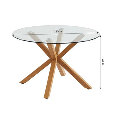 Pack Alba - Table à manger + 4 Chaises - GoDesign.ma