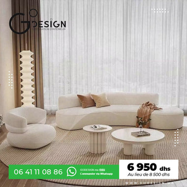 Pack Salon Luxury sofa - GoDesign.ma