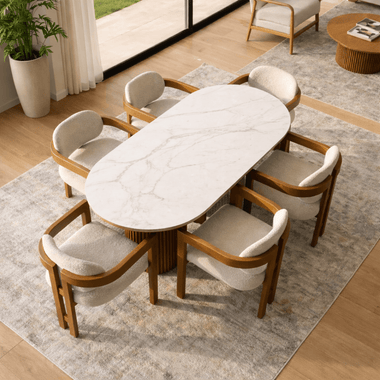 Table à manger Naya - GoDesign.ma