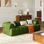 Canapé Horizon Vert mousse 2 places - GoDesign.ma