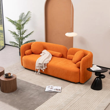 Canapé Suprême Orange - GoDesign.ma