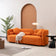 Canapé Suprême Orange - GoDesign.ma