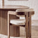 Chaise Naya Bois & Bouclette - GoDesign.ma