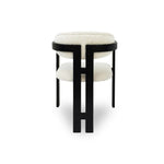 Chaise Naya Bois & Bouclette - GoDesign.ma