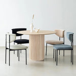 Ensemble Scandina — Table + 4 Chaises - GoDesign.ma