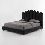 Lit Contemporain en Velours - GoDesign.ma