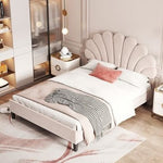 Lit Moderne Coquillage Double - GoDesign.ma