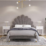 Lit Moderne Coquillage Double - GoDesign.ma