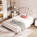 Lit Moderne Coquillage Double - GoDesign.ma