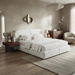 Lit moderne en tissu - GoDesign.ma