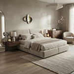 Lit moderne en tissu - GoDesign.ma