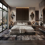 Lit moderne en tissu - GoDesign.ma