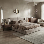 Lit moderne en tissu - GoDesign.ma