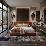 Lit moderne en tissu - GoDesign.ma