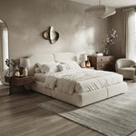 Lit moderne en tissu - GoDesign.ma