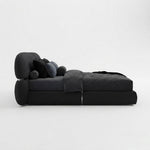 Lit moderne en tissu - GoDesign.ma