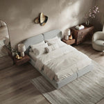 Lit moderne en tissu - GoDesign.ma