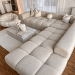 Salon bloomy en bouclette - GoDesign.ma