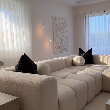 Salon bloomy en bouclette - GoDesign.ma