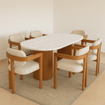 Table à manger Naya - GoDesign.ma