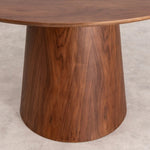 Table à manger Nelly - Noyer - GoDesign.ma